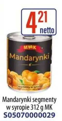 AT Mandarynki segmenty w syropie MK oferta