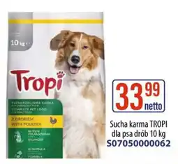AT Sucha karma TROPI dla psa drób oferta