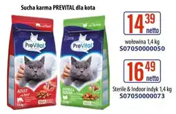 AT Sucha karma PREVITAL dla kota oferta