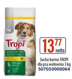 AT Sucha karma TROPI dla psa wołowina oferta