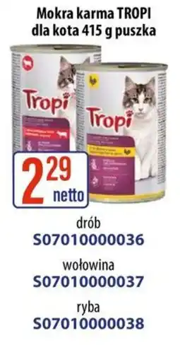 AT Mokra karma TROPI dla kota oferta