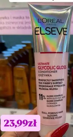 Rossmann L'Oréal Paris Elseve Glycolic Gloss Odżywka do włosów oferta