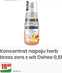 Dino Koncentrat napoju herbacianego o smaku brzoskwiniowym zero z witaminami Oshee oferta