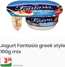 Dino Jogurt Danone Fantasia greek style 100g mix oferta