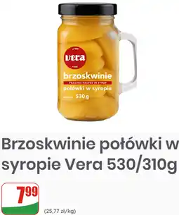Dino Brzoskwinie połówki w syropie Vera 530/310g oferta