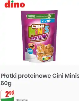 Dino Płatki proteinowe Cini Minis oferta