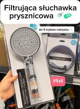 Netto Słuchawka prysznicowa 5-funkcyjna z filtrem Aquantic oferta