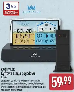 ALDI KRONTALER Cyfrowa stacja pogodowa oferta