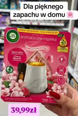 Rossmann Air Wick Aroma Mist aromatyczna mgiełka dyfuzor Kwiat Wiśni & Soczyste Maliny oferta