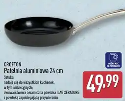 ALDI CROFTON Patelnia aluminiowa 24 cm oferta