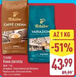 ALDI TCHIBO Kawa ziarnista oferta