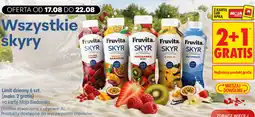 Biedronka Wszystkie skyry Fruvita oferta