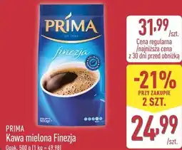 ALDI PRIMA Kawa mielona Finezja oferta