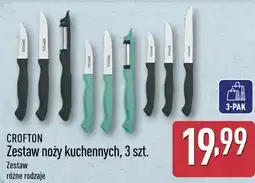 ALDI CROFTON Zestaw noży kuchennych, 3 szt oferta