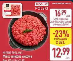 ALDI Mięsne Specjały Mięso mielone wołowe oferta