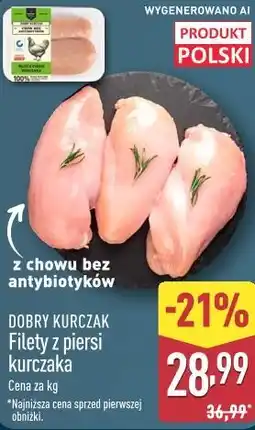 ALDI Dobry Kurczak Filety z piersi kurczaka oferta