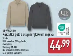 ALDI UP2FASHION Koszulka polo z długim rękawem męska oferta