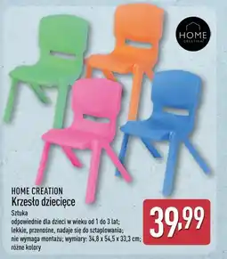 ALDI HOME CREATION Krzesło dziecięce oferta