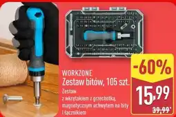 ALDI Zestaw bitów, 105 szt. WORKZONE oferta