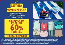 ALDI Letnia wyprzedaż: odzież, obuwie, akcesoria sportowe i turystyczne oferta