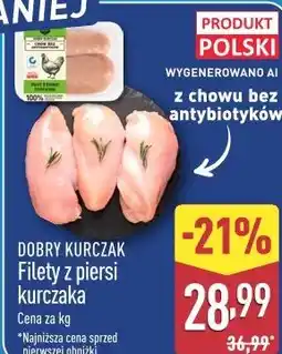 ALDI DOBRY KURCZAK Filety z piersi kurczaka oferta