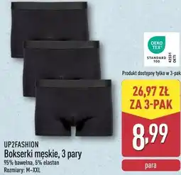 ALDI UP2FASHION Bokserki męskie, 3 pary oferta