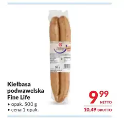 Makro Kiełbasa podwawelska Fine life oferta