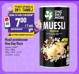 Musli proteinowe One Day More