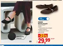 Lidl Baleriny damskie Esmara oferta