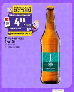 Polomarket Piwo Kormoran 1 na 100 Lite APA oferta