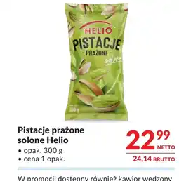 Makro Pistacje prażone Helios oferta
