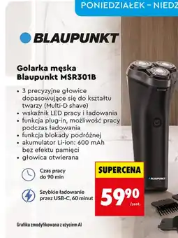 Biedronka Golarka do twarzy Blaupunkt oferta