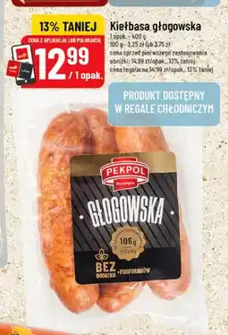 Polomarket Kiełbasa głogowska Pekpol oferta