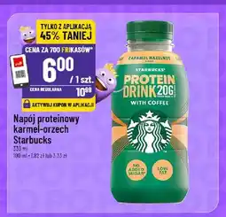 Polomarket Napój proteinowy Starbucks karmel-orzech oferta