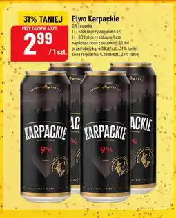Polomarket Piwo Karpackie 9% oferta