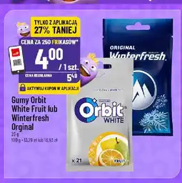 Polomarket Guma do żucia Orbit White Fruit oferta