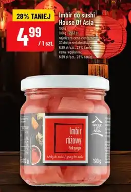 Polomarket Imbir do sushi różowy House Of Asia oferta