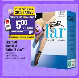 Polomarket Skarpetki damskie Gatta Laura 2-pak 15 den oferta