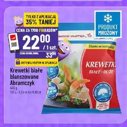 Polomarket Krewetki białe blanszowane Abramczyk oferta