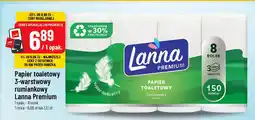 Polomarket Papier toaletowy 3-warstwowy rumiankowy Lanna Premium oferta