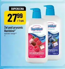 Polomarket Żel pod prysznic Bambino Rodzina Mascarpone z malinami oferta