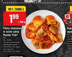 Polomarket Filety śledziowe w sosie salsa Master Fish oferta