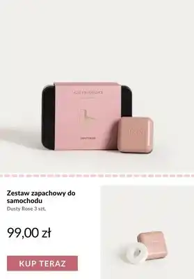 Zestaw zapachowy do samochodu Homla Dusty Rose
