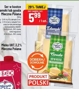 Polomarket Ser w kostce edamski Mleczna Polana oferta