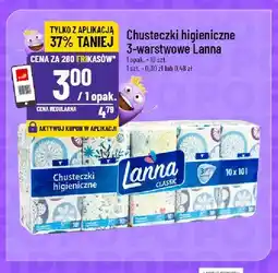 Polomarket Chusteczki higieniczne 3-warstwowe Lanna Classic oferta