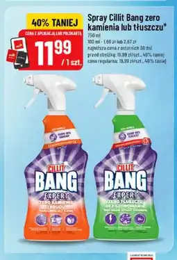 Polomarket Spray Cillit Bang Expert Zero Kamienia i Brudu oferta