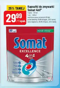 Polomarket Kapsułki do zmywarki Somat Excellence 4in1 oferta
