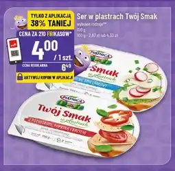 Polomarket Ser w plastrach Twój Smak serek śmietankowy Piątnica oferta