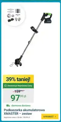 ERLI Podkaszarka akumulatorowa Xmaster zestaw oferta