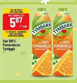 Polomarket Sok Pomarańcza Tymbark 100% oferta